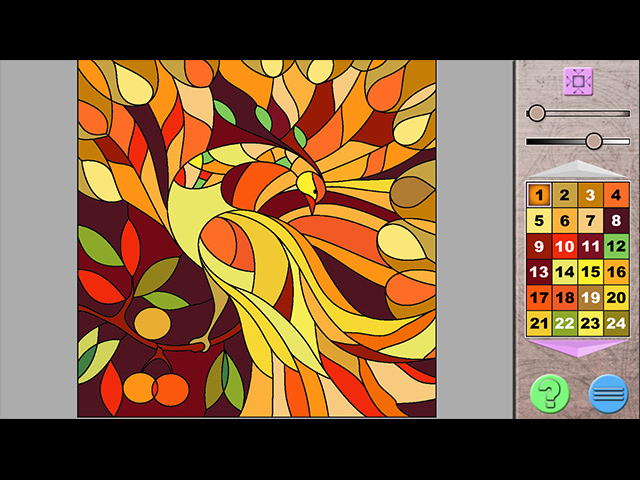 figured art paint by numbers